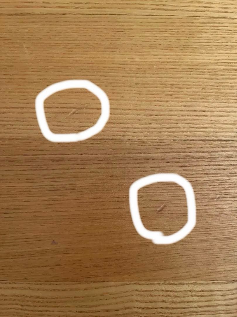 ★momom　無印良品　タモ材　ローテーブル　引出し付　無垢材　北欧