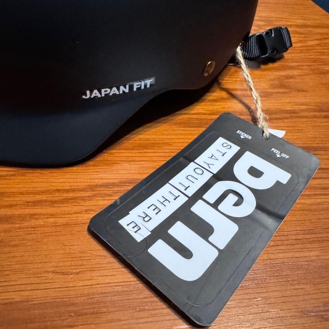 bern バーン　スノボ　ヘルメット　マッドブラック　JAPANFIT