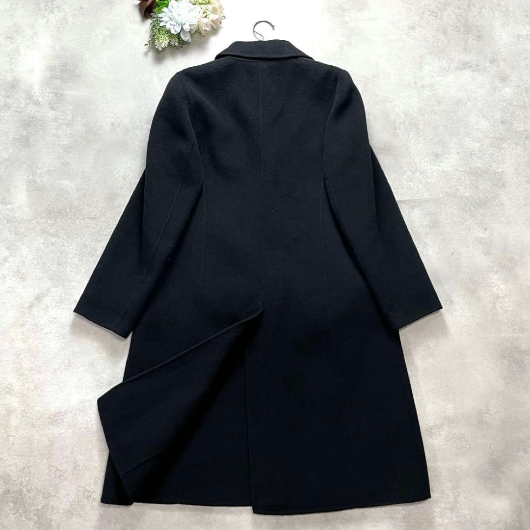 大きいサイズ✨マックスマーラ マリナリナルディ ロングコート 黒 2XL 15号