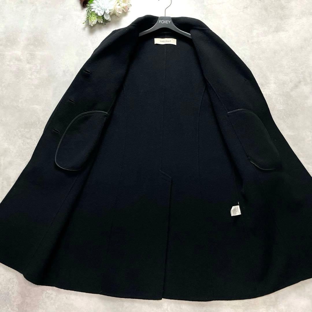 大きいサイズ✨マックスマーラ マリナリナルディ ロングコート 黒 2XL 15号