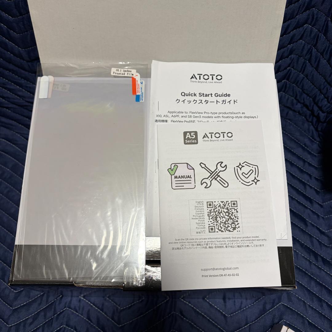 ATOTO ディスプレイオーディオ A5L 2025年 QLEDモデル