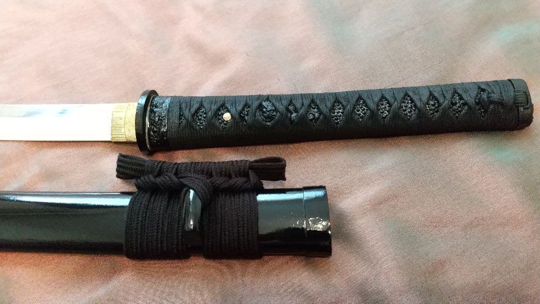 【小柄櫃あり】軽量アルミ刀身 模造刀 模擬刀 喰出鍔 模擬刀 sword 舞踊刀