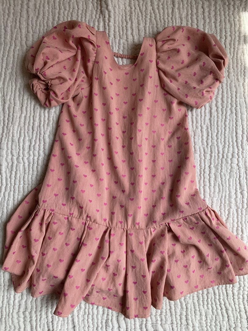 ワンピース Uhr Mom dress pink 5-6Y