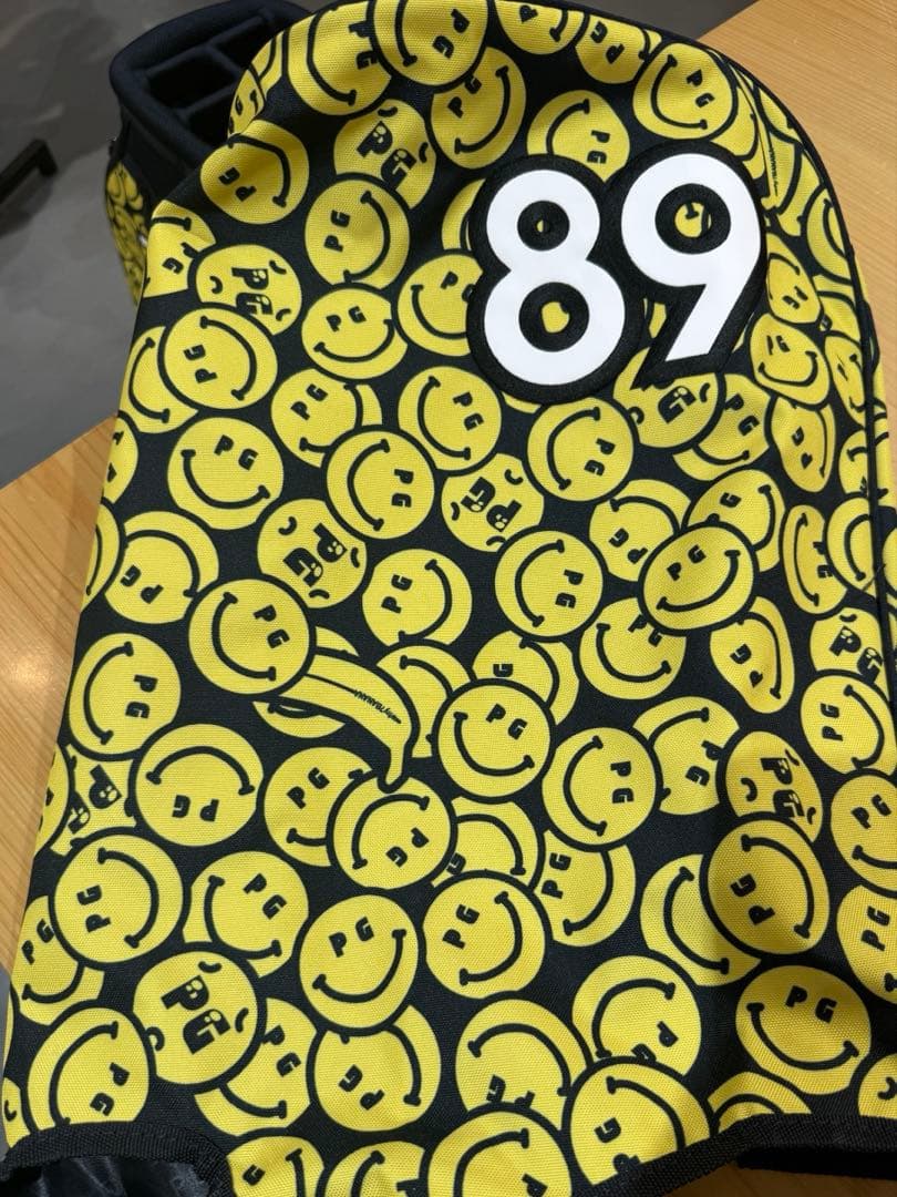 新品 PEARLY GATES スマイリーフェイス ゴルフバッグ