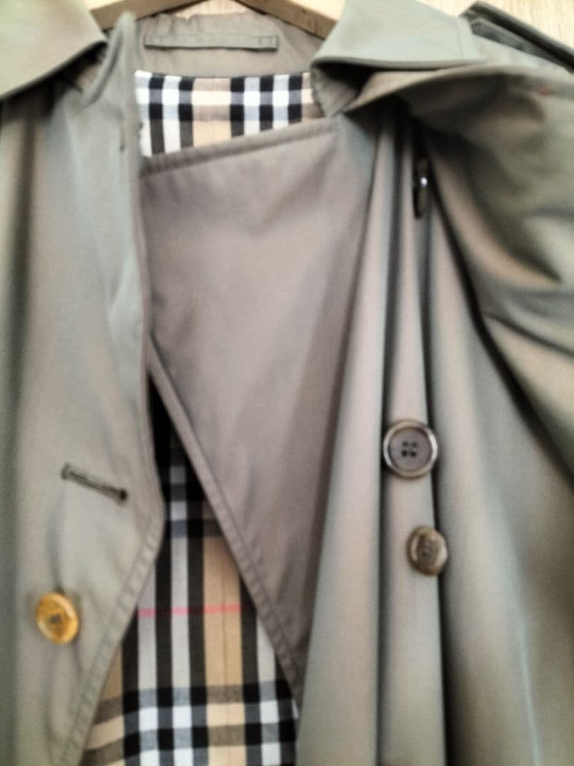 バーバリー　BURBERRY　トレンチコート　ロング　メイドインイングランド