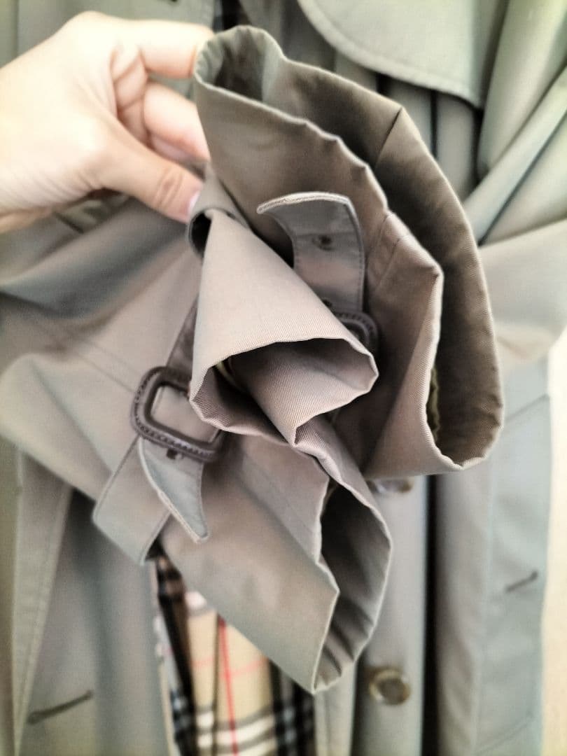 バーバリー　BURBERRY　トレンチコート　ロング　メイドインイングランド