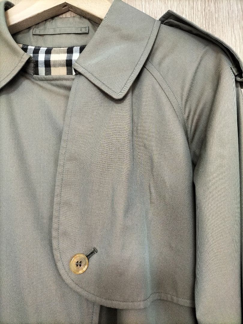 バーバリー　BURBERRY　トレンチコート　ロング　メイドインイングランド