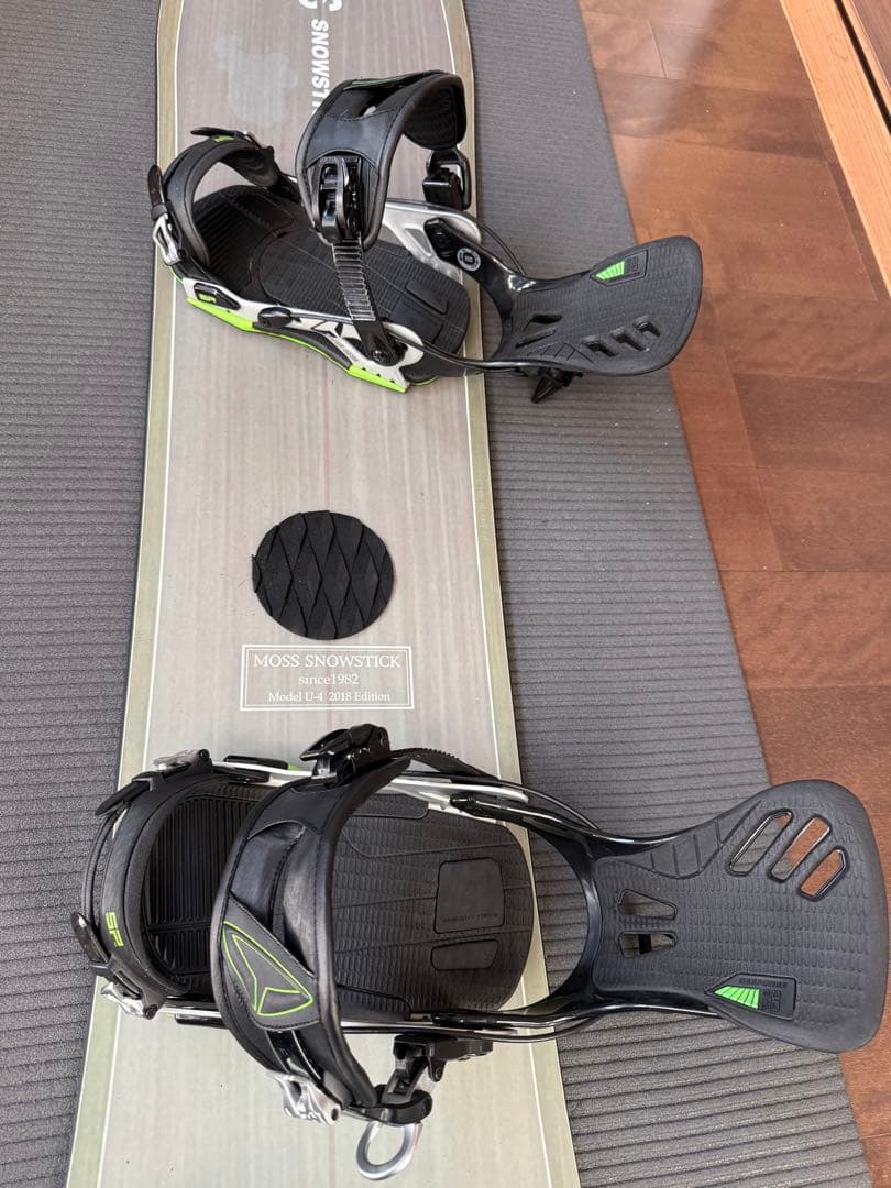 極上品モススノースティックU4& SPバインセット&ブーツ&ケース付き