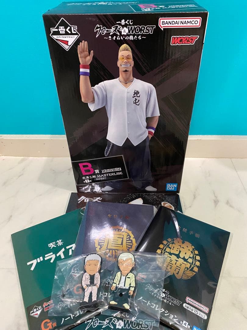 【新品】一番くじ　クローズ&WORST B賞　花澤三郎フィギュア24時間以内発送