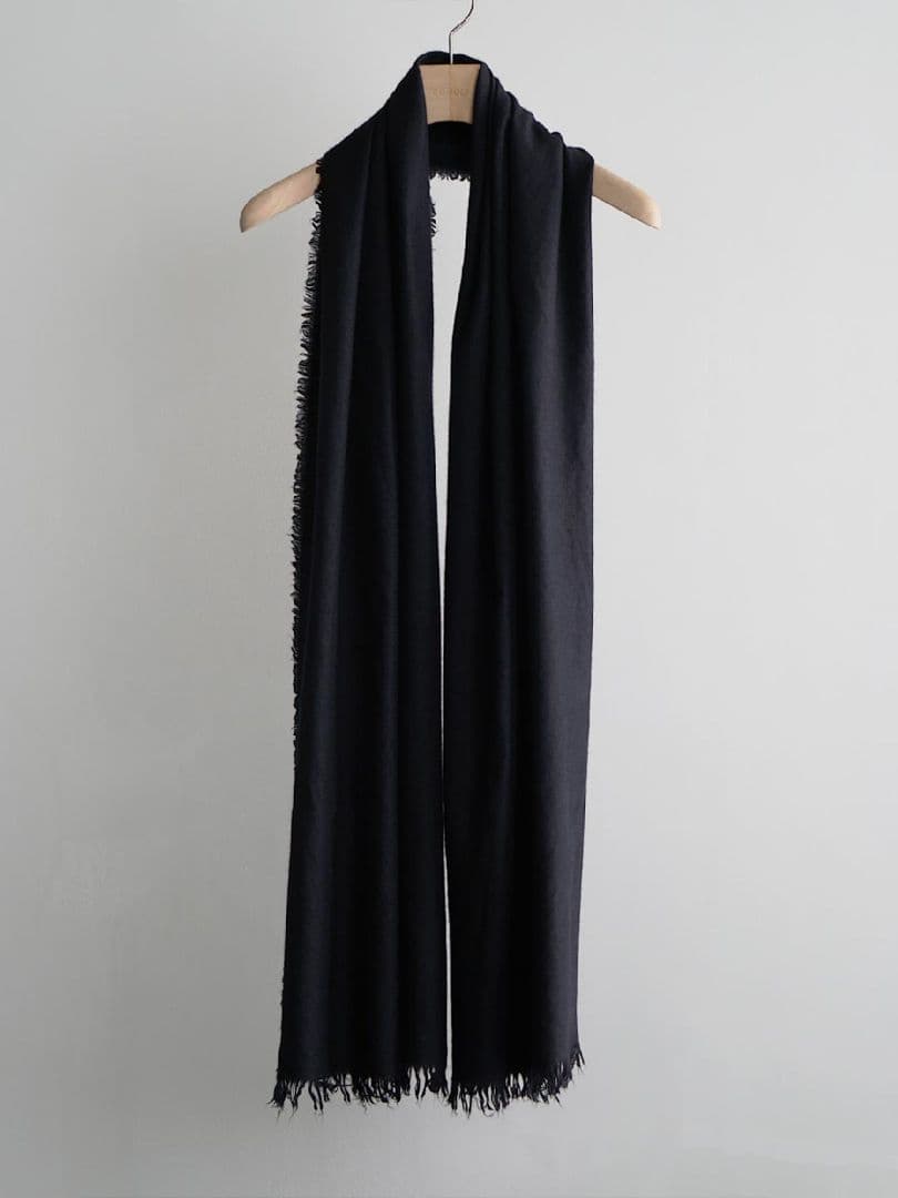 COMOLI 25AW カシミヤシルク 製品染ストール マフラー コモリ