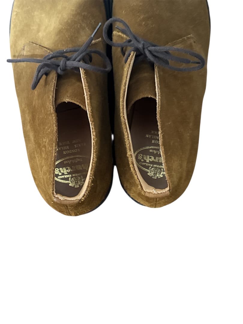 Church's チャーチ ブーツ チャッカブーツ RYDER 80F81 本物