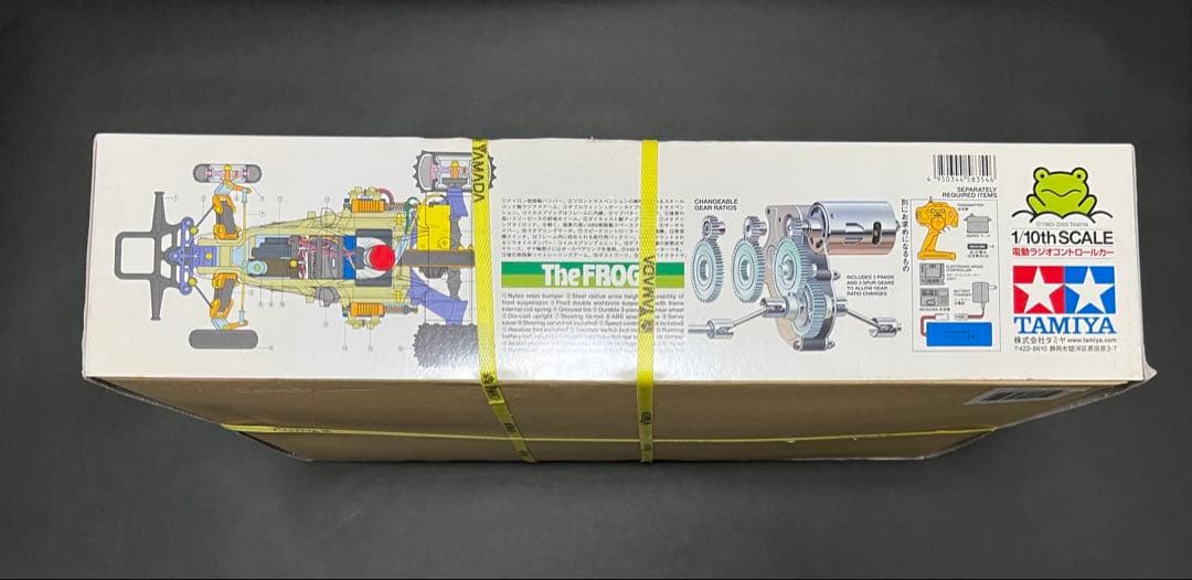 タミヤ マイティフロッグ 1/10 電動RCカー 未組立 キット 箱ダメージあ