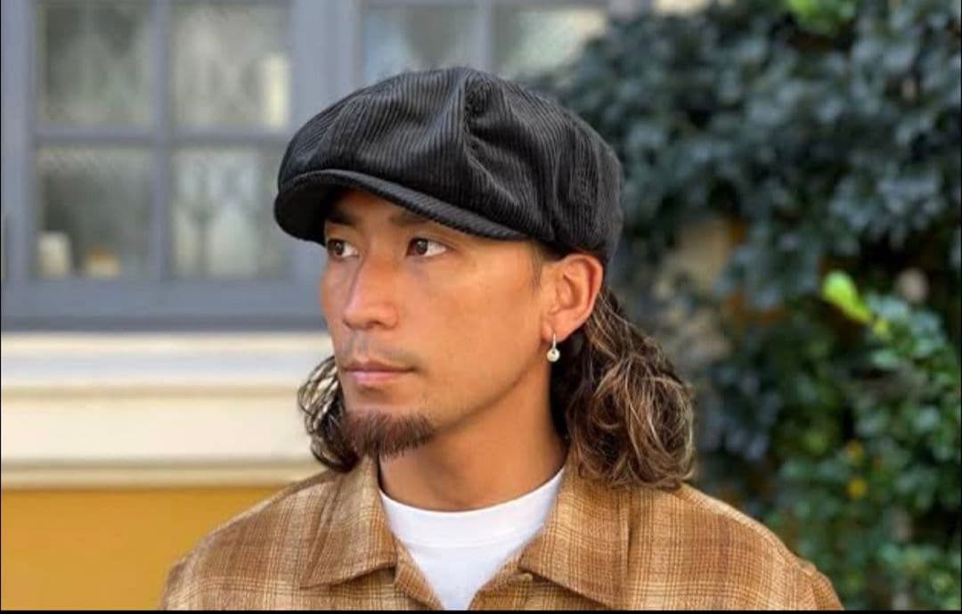 スタンダードカリフォルニアSD Corduroy News Boy Cap