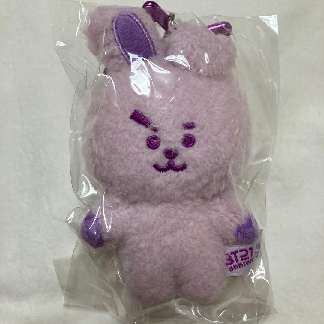 BT21 COOKY 5周年 レインボーカラーマスコット　クッキー