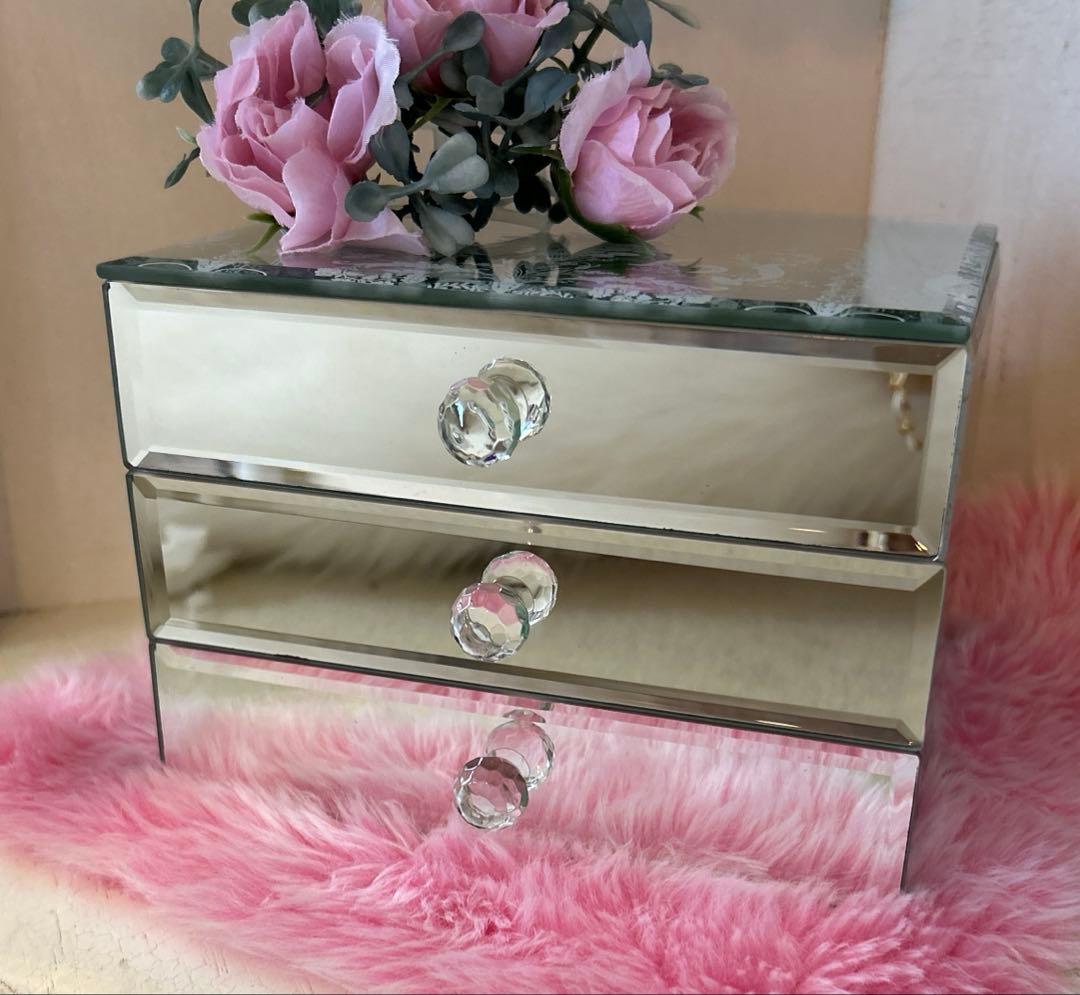 宝石箱　「美品」ローラアシュレイ ジョゼッテ ジュエリー ボックス ケース