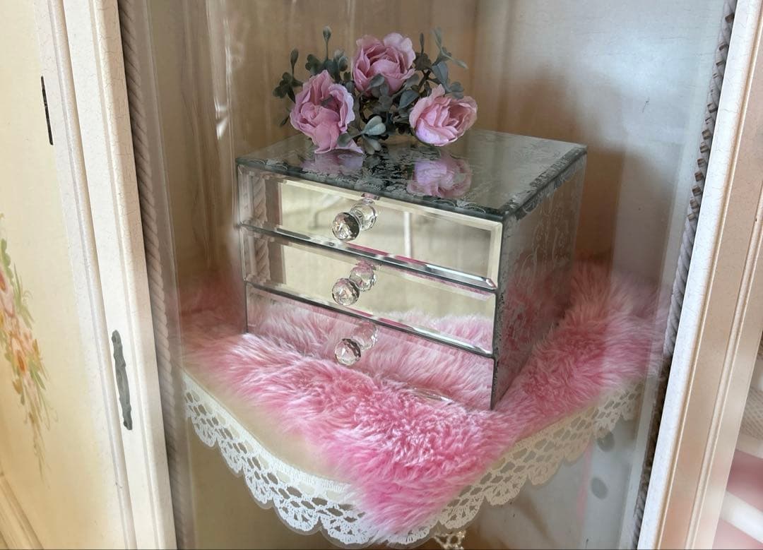 宝石箱　「美品」ローラアシュレイ ジョゼッテ ジュエリー ボックス ケース