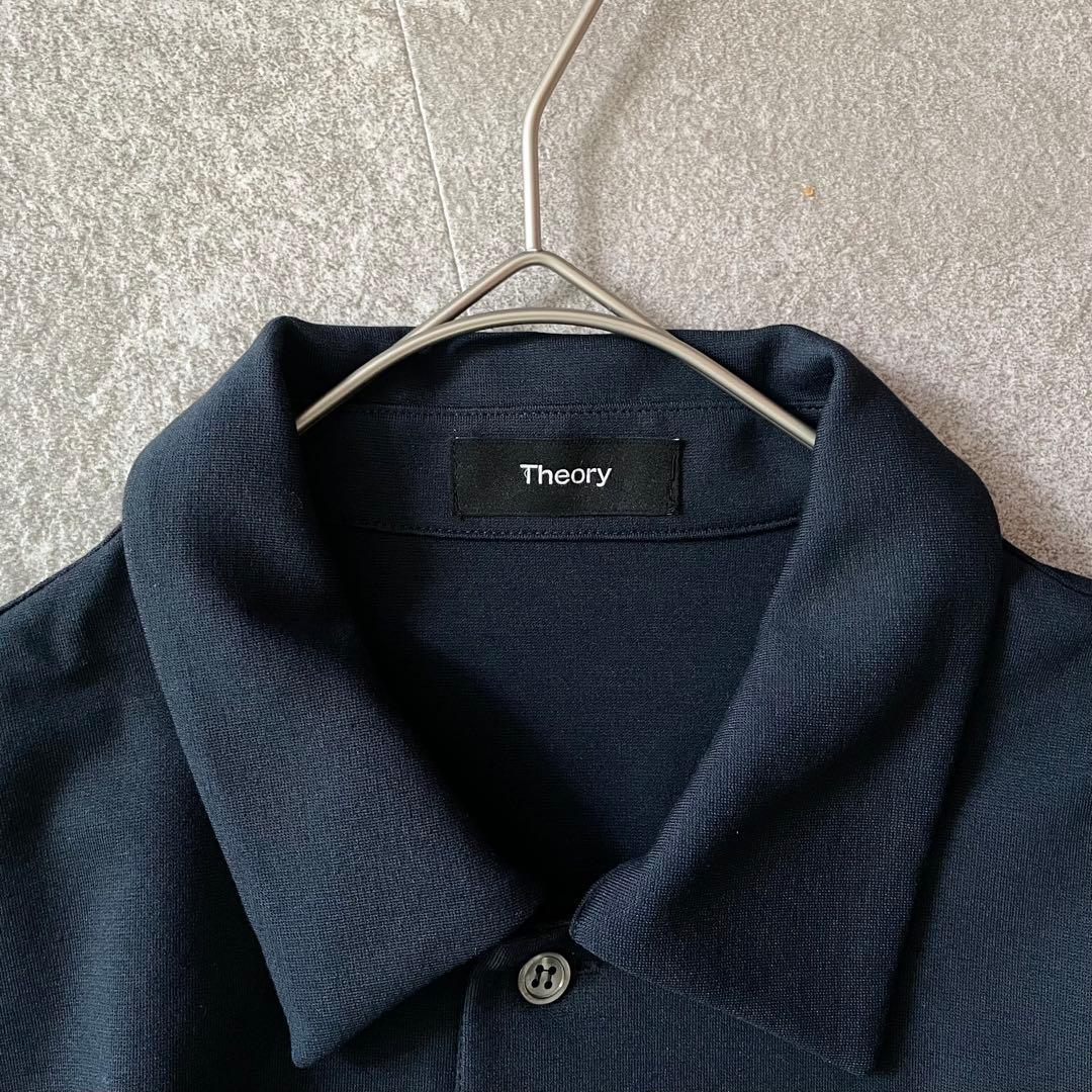 25年式・未使用★セオリー　BRON C ストレッチ　ポロシャツ　メンズ　現行