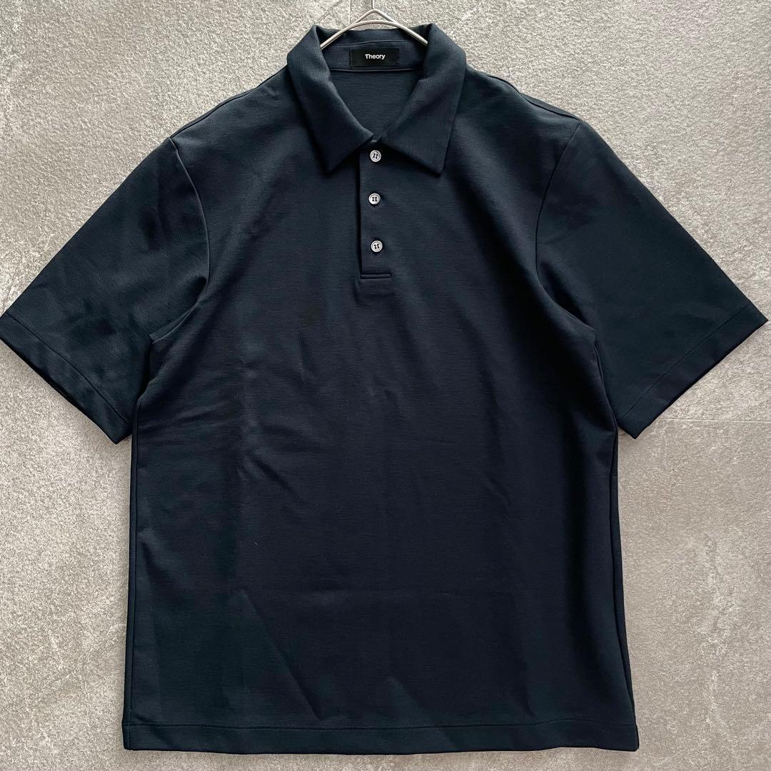 25年式・未使用★セオリー　BRON C ストレッチ　ポロシャツ　メンズ　現行