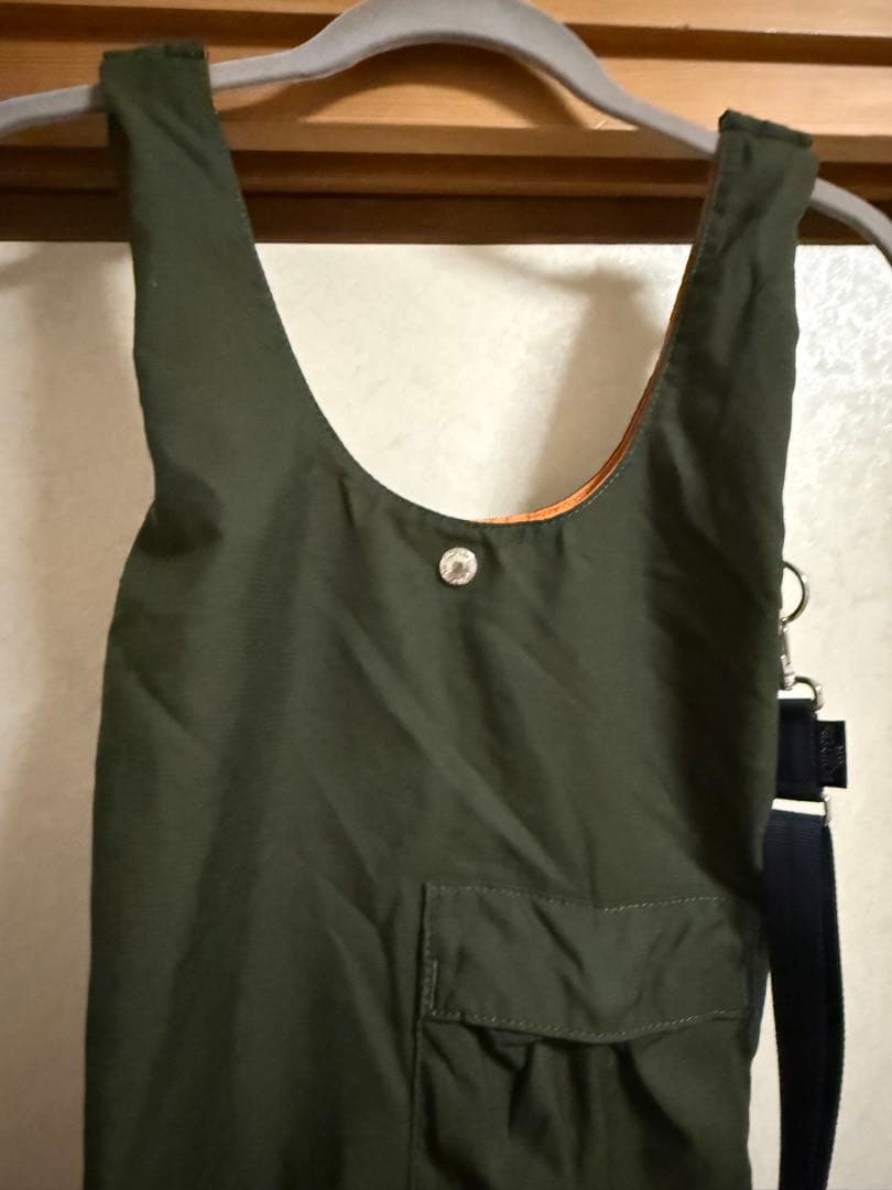 【美品】PORTER ポーターCVSバッグ　エコバッグ　カーキ　オリーブ