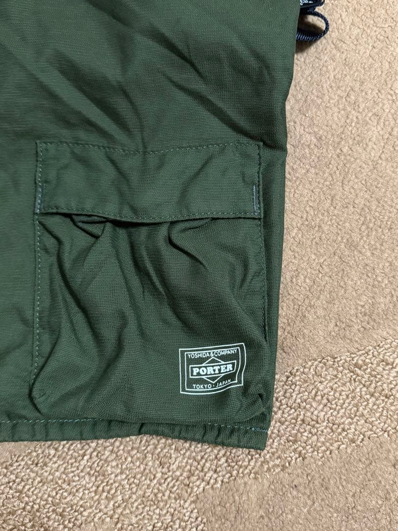 【美品】PORTER ポーターCVSバッグ　エコバッグ　カーキ　オリーブ