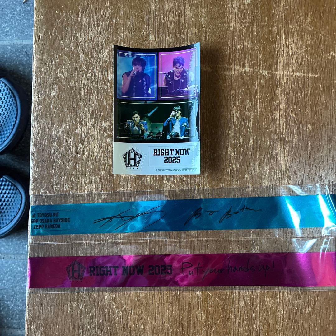 TＥＡＭ　Ｈ　ＲＩＧHＴ　NOW DVD