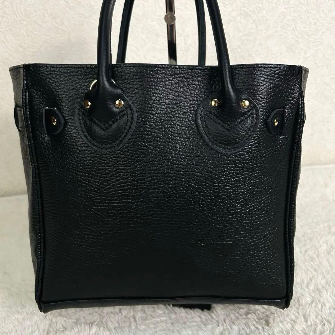 極美品 ヤングアンドオルセン フレームワーク 別注ストラップ付きベルトバック