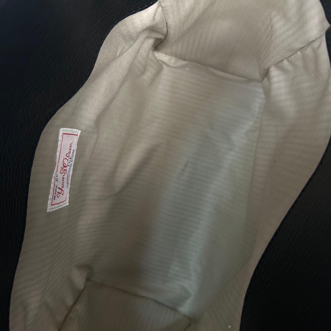 極美品 ヤングアンドオルセン フレームワーク 別注ストラップ付きベルトバック