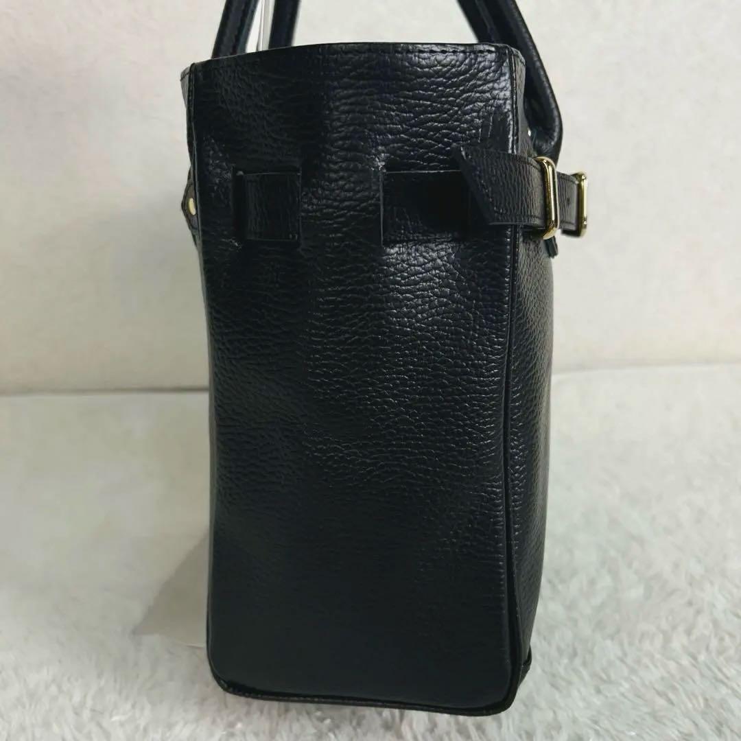 極美品 ヤングアンドオルセン フレームワーク 別注ストラップ付きベルトバック