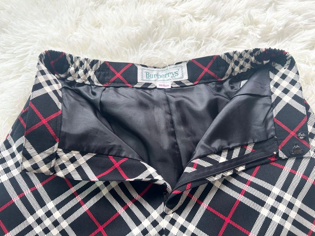 希少✨2wayバーバリーズ ノバチェック キュロット 巻きスカート風 スカーフ柄