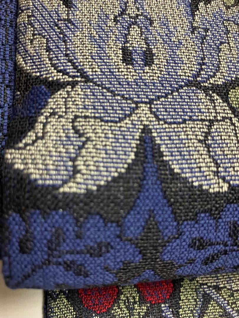 専用です　お仕立て上がり名古屋帯　新品未使用品　正絹　西陣織　No.348