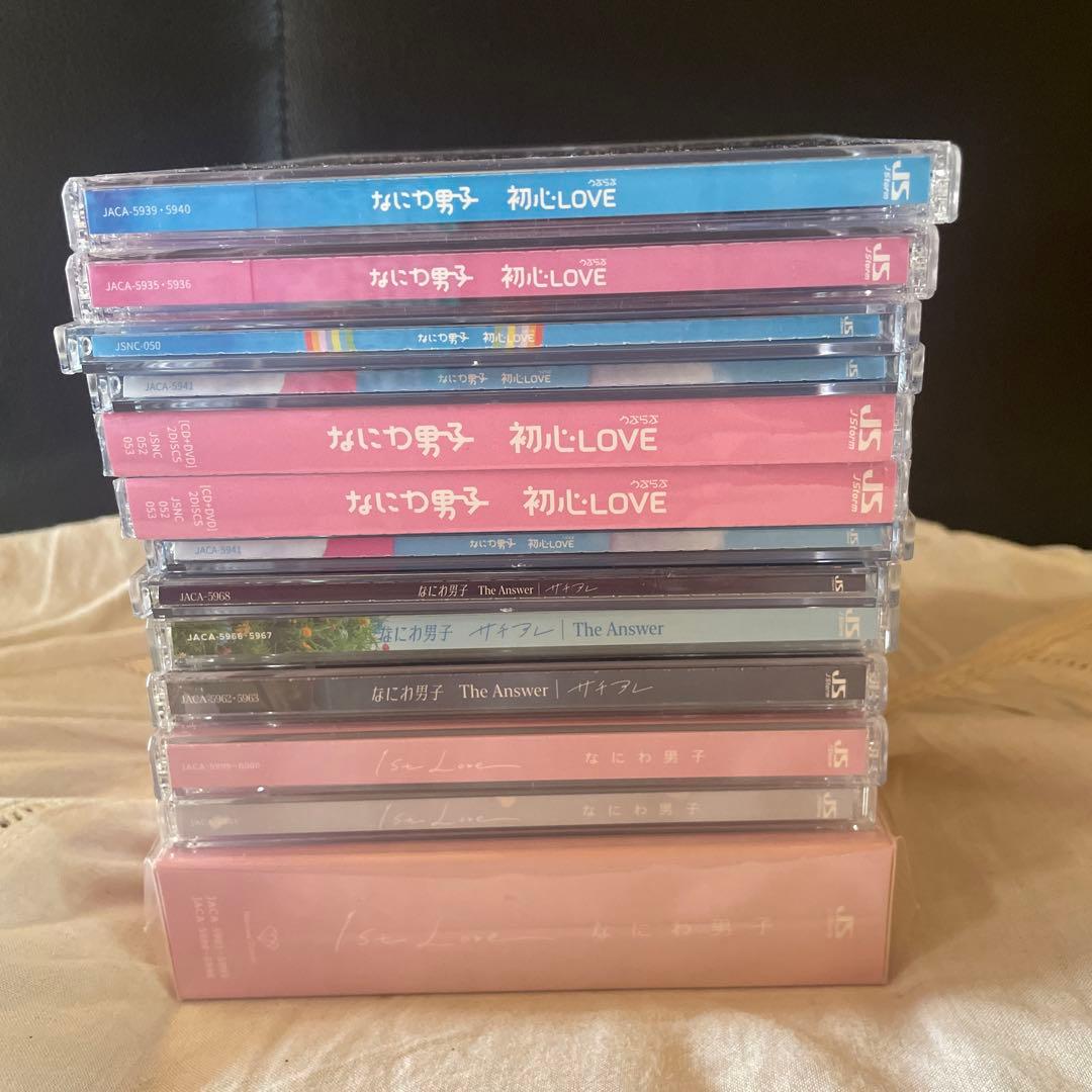 なにわ男子CD/Blu-rayまとめ売り新品未開封初回限定盤含む13枚⭐︎匿名配送