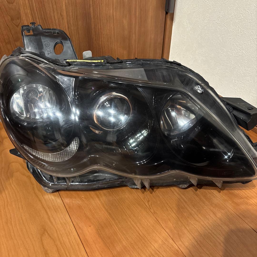 マークx GRX120系　前期ヘッドライト　インナーブラック塗装