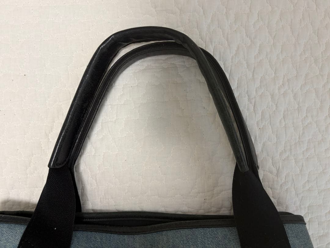 【BALENCIAGA】デニムトートバッグ付属ポーチ付き