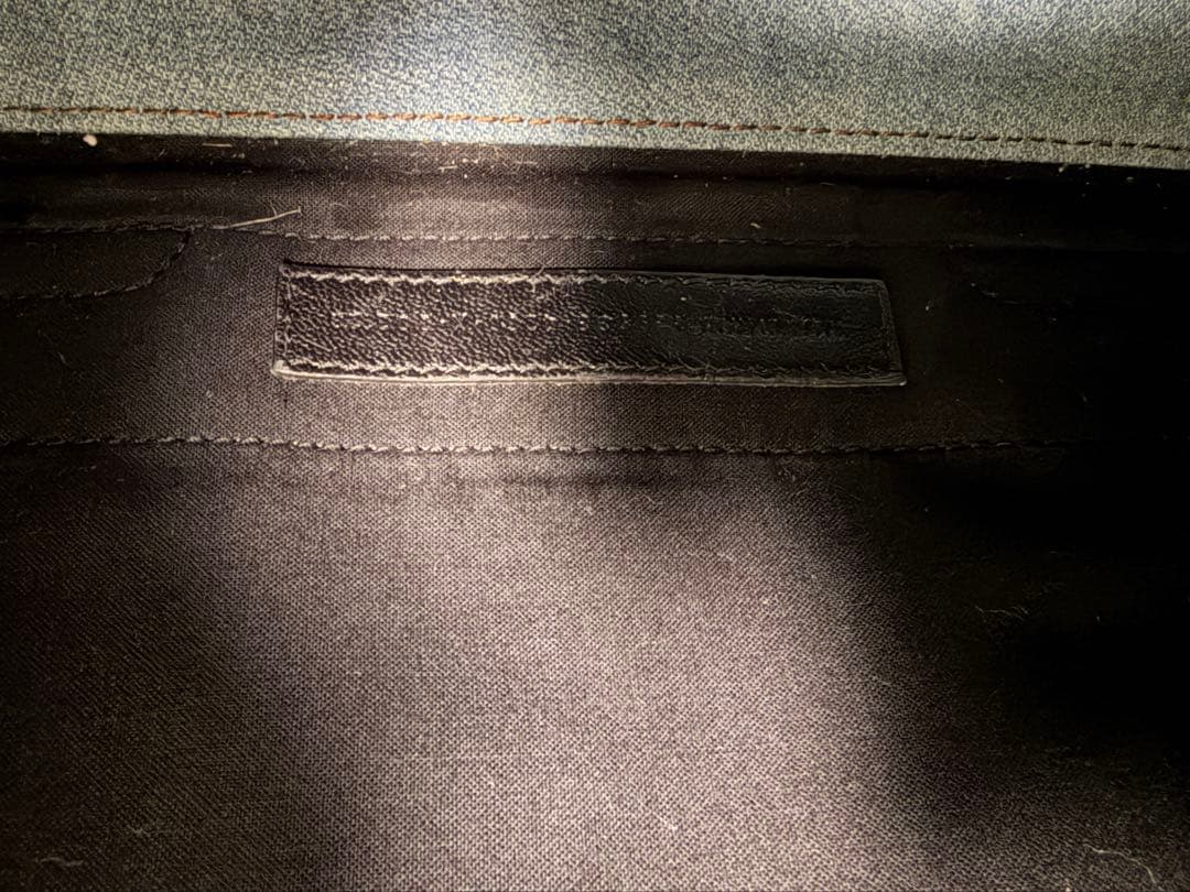 【BALENCIAGA】デニムトートバッグ付属ポーチ付き