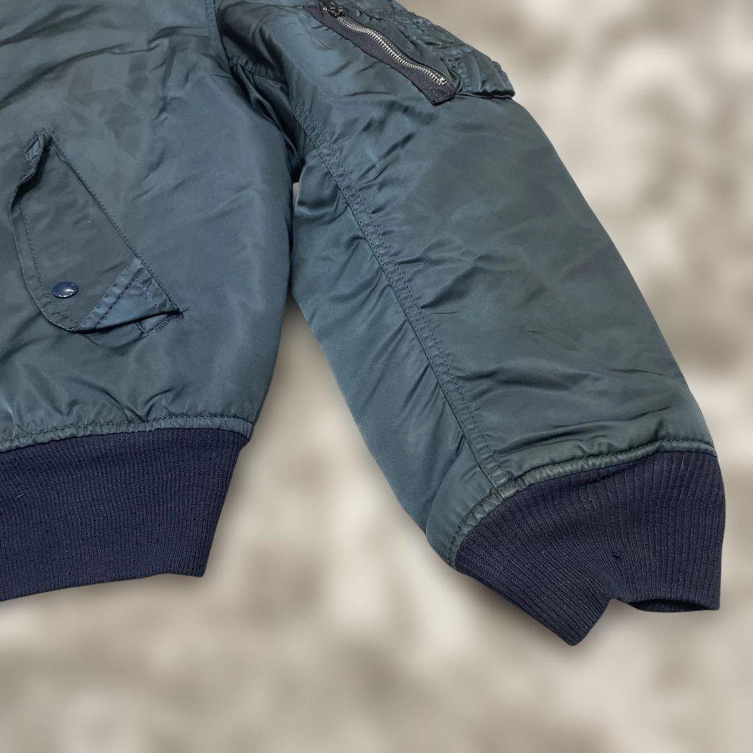 は*る様 90s USA製Alpha Industries MA-1 ジャケット