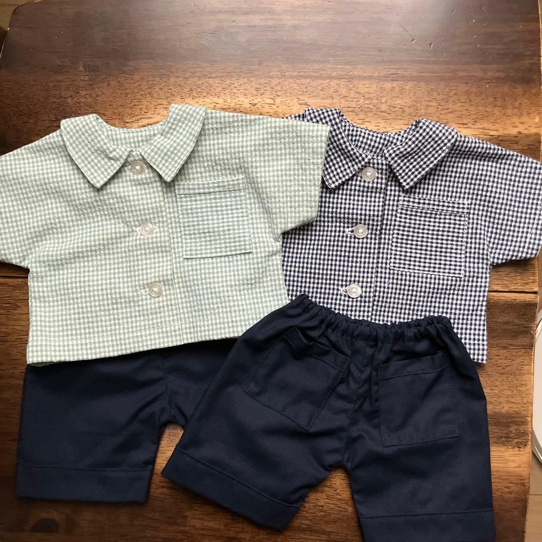 ウォルドルフ人形Ｂ,Ｃ体用10点セット　半袖ワンピース&パンツなど