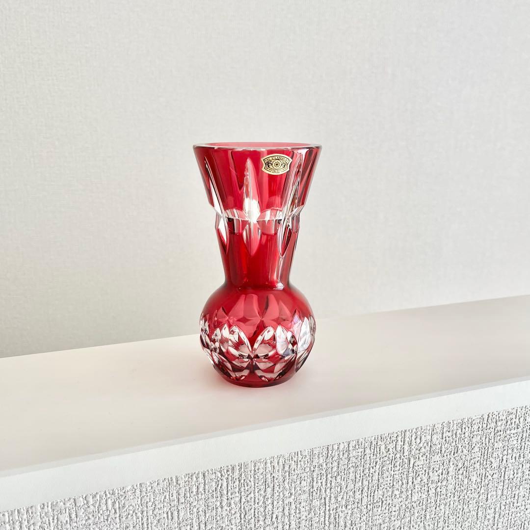 ヴァルサンランベール 花瓶 花器 ガラス　クリスタル フラワーベース
