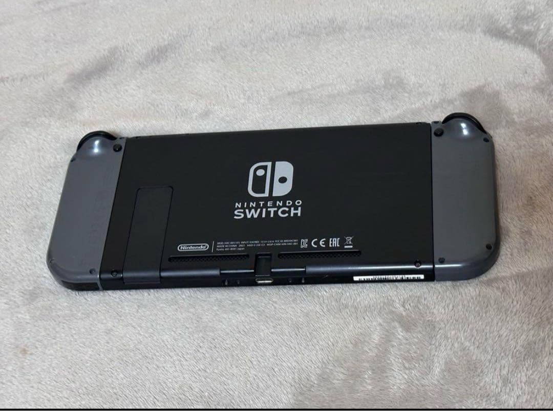 美品　Nintendo Switch 本体 グレー 付属品セット