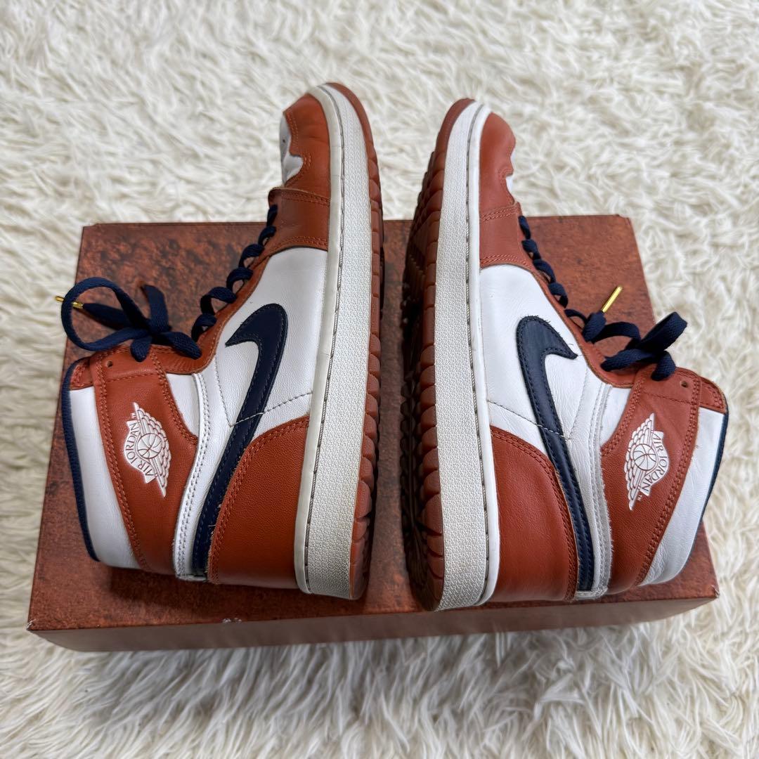 【ナイキゴルフ】美品イーストサイドゴルフ エアジョーダン1 シューズ 26.5