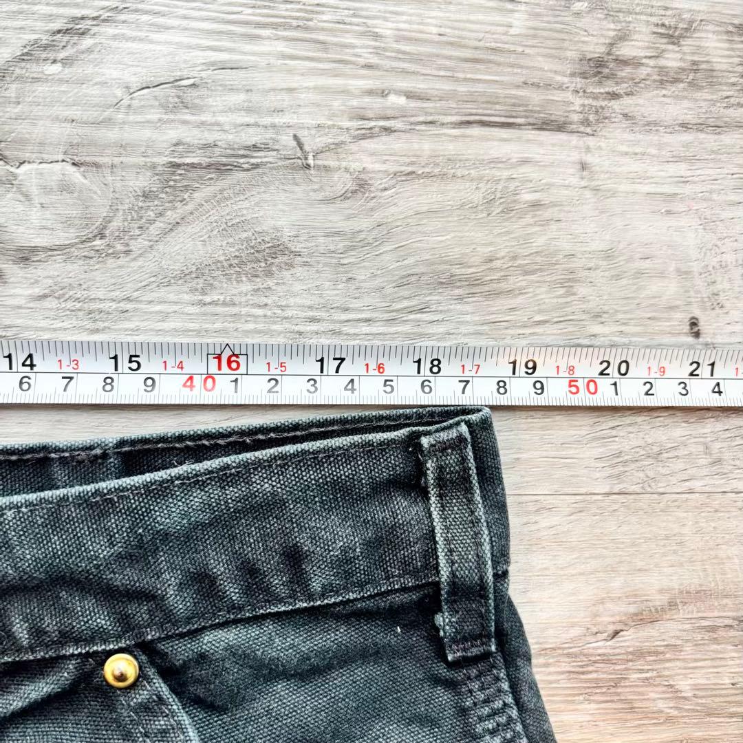 【良フェード】カーハートダブルニー B01 メキシコ製 USA生地W38#522