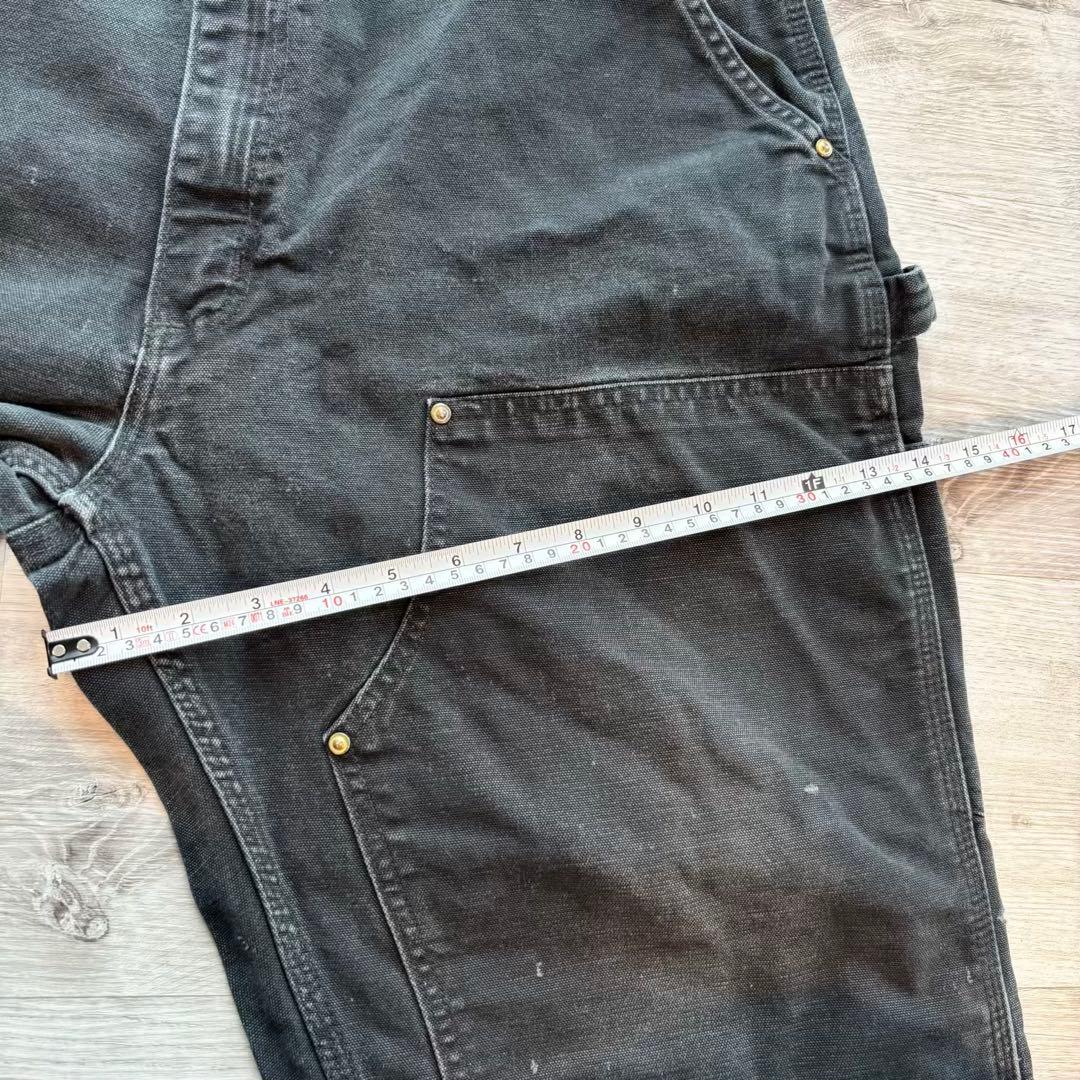 【良フェード】カーハートダブルニー B01 メキシコ製 USA生地W38#522