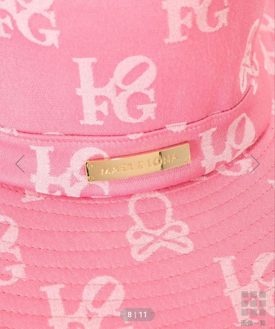 新品　MARK & LONA Ever Monogram Safari Hat