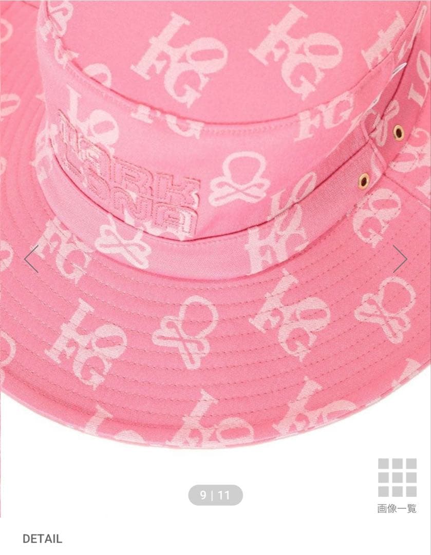 新品　MARK & LONA Ever Monogram Safari Hat