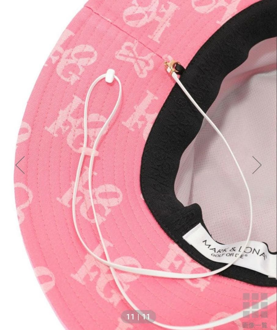 新品　MARK & LONA Ever Monogram Safari Hat