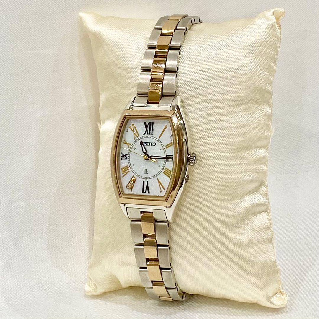 B*T様 新品 SEIKO セイコー ルキア 1B32-0BD0 ソーラー式 腕