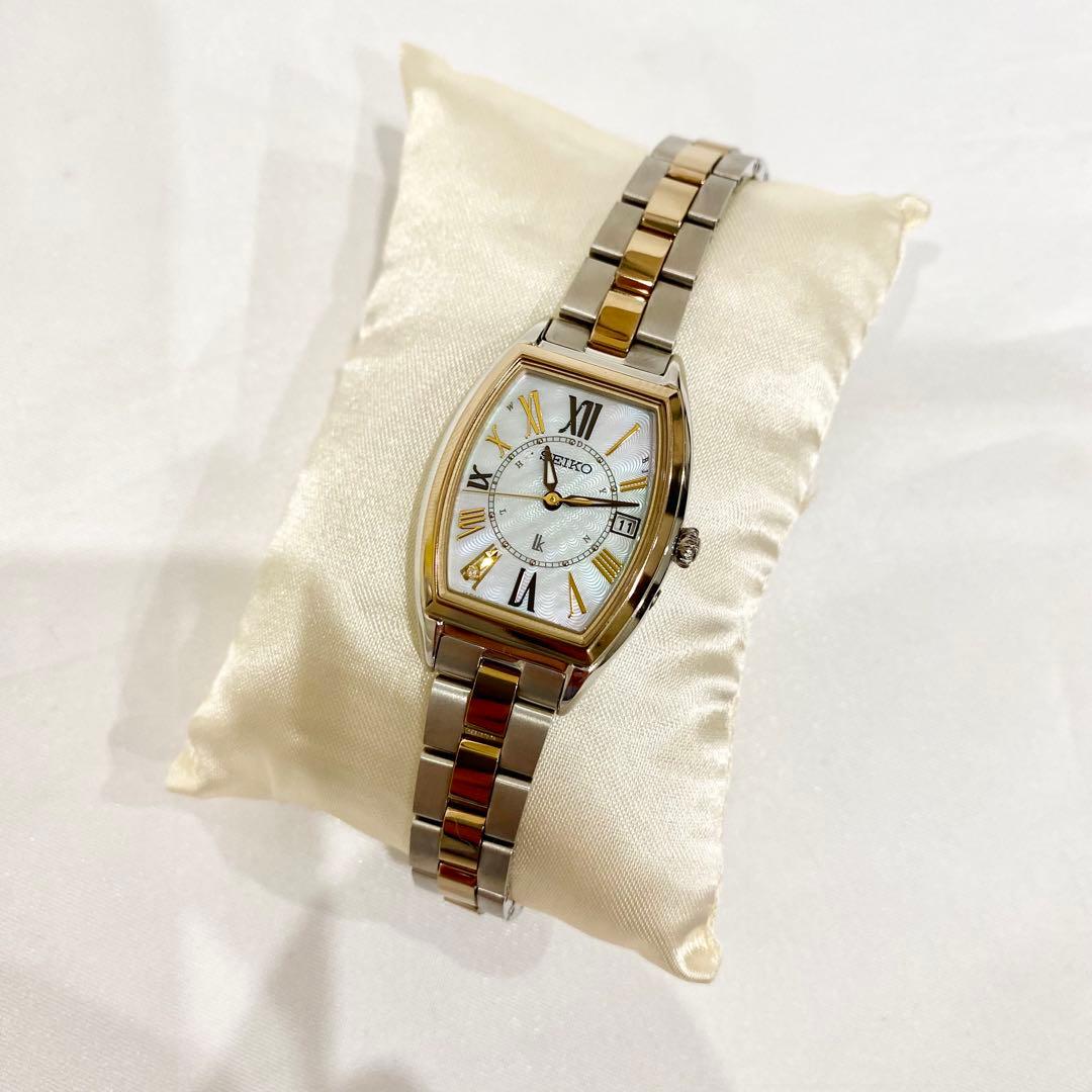 B*T様 新品 SEIKO セイコー ルキア 1B32-0BD0 ソーラー式 腕