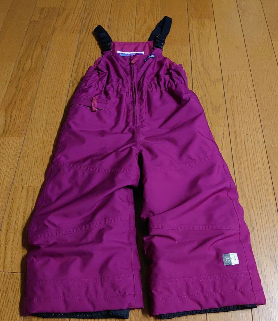 patagonia子ども用スノーボードウェア 紫とピンク