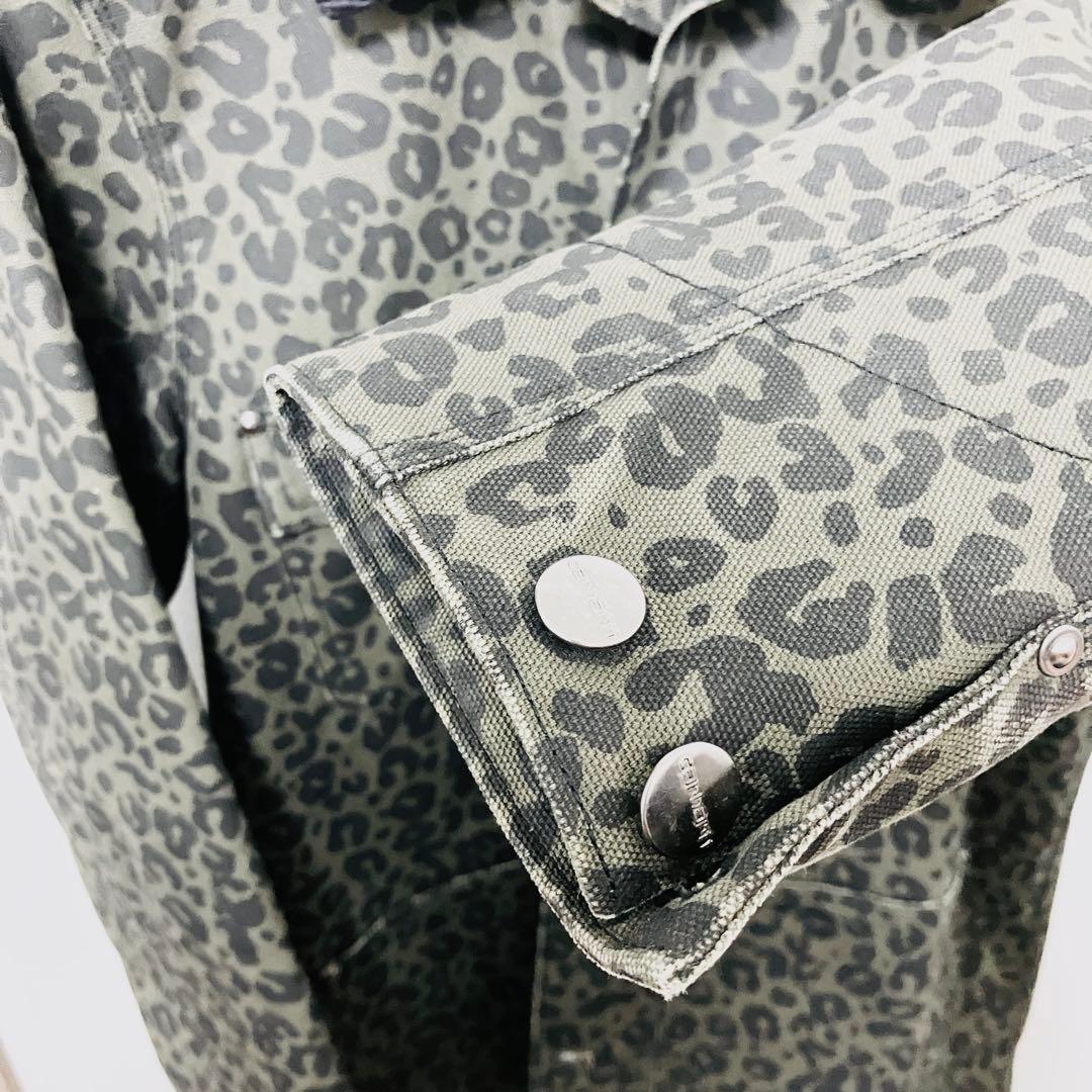 S*8様 【希少・美品】Carhartt チョアコート　コーデュロイ襟　レオパー