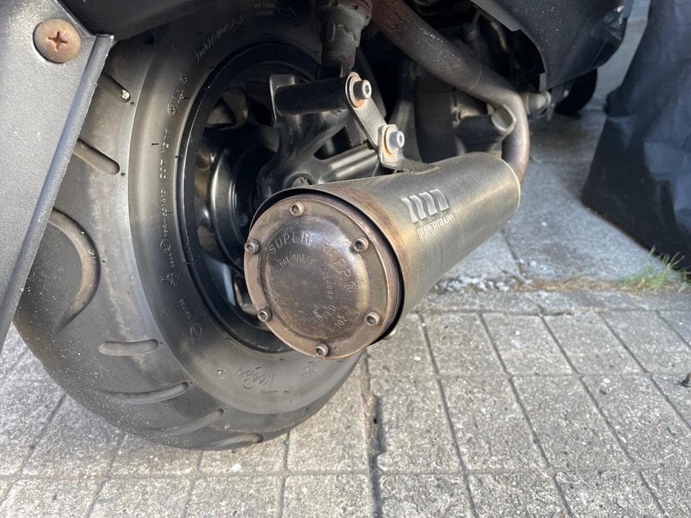 Fusion ステンレススリップオンマフラー