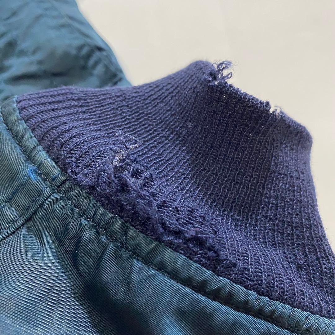 ボロ 雰囲気系 黒タグ 90s USA製 ALPHA アルファ MA-1 短丈